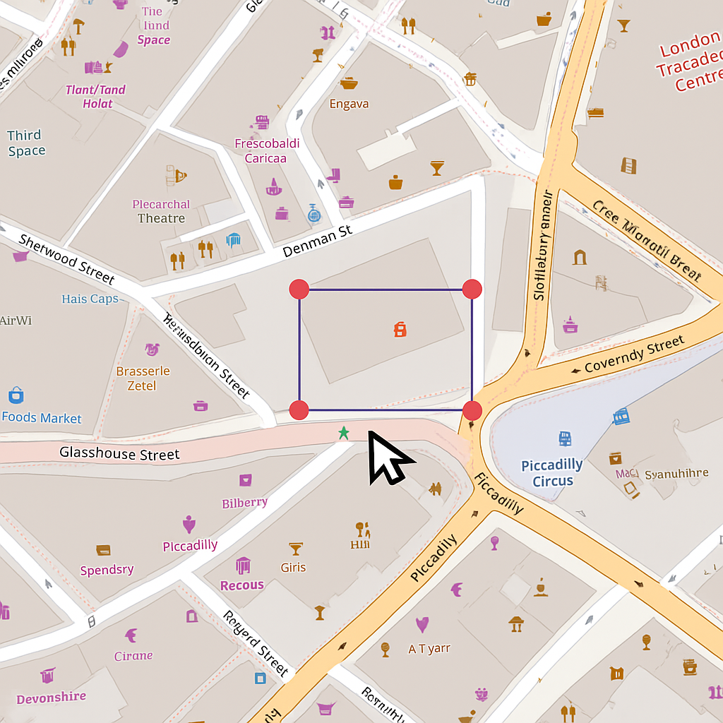 2. Draw or Import Site Boundaries visual representation