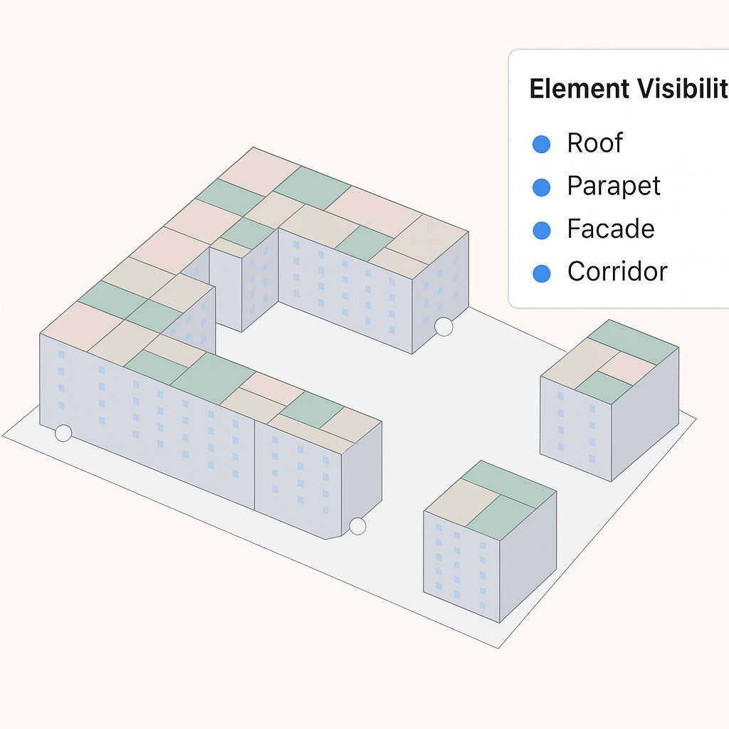 3. Run AI Layouts & Apply Site Constraints visual representation